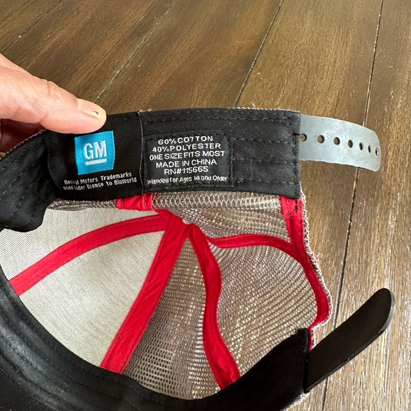 NWOT Chevrolet Corvette trucker-style baseball cap. - Picture 5 of 11